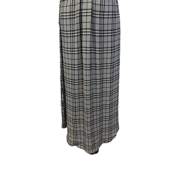 Current Air Plaid Sleeveless Dress S Gray Black - Picture 4 of 15